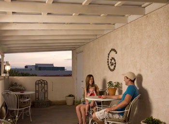 Enjoy Our Balcony Deck with a view